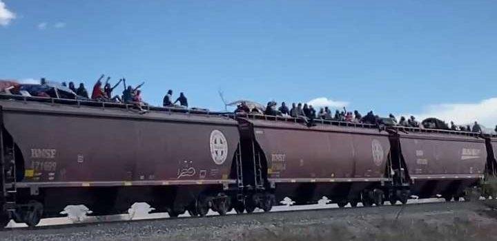 Suspensión de operaciones ferroviarias por migrantes preocupa en la frontera sur