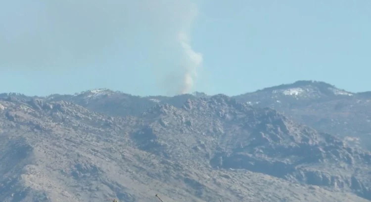 Inician quema controlada en Montañas Catalina para la gestión de incendios