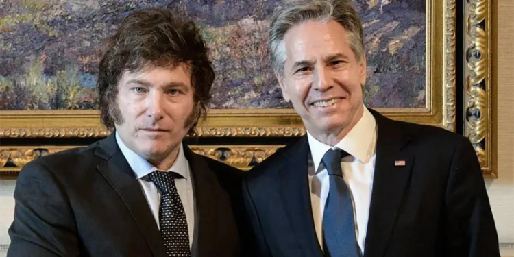 Argentina «puede contar» con EU Blinken Argentina «puede contar» con EU Blinken