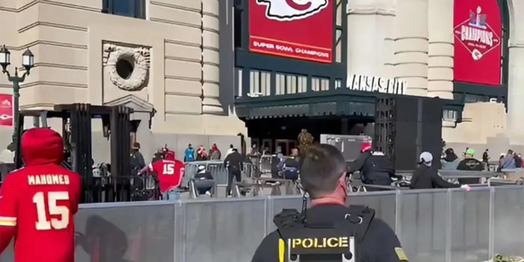 Tiroteo durante los festejos de los Chiefs de Kansas City