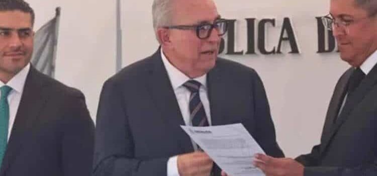 Designan a Óscar Rentería Schazarino como nuevo secretario de Seguridad en Sinaloa Designan a Óscar Rentería Schazarino como nuevo secretario de Seguridad en Sinaloa