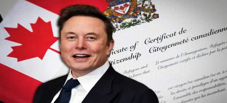 Canadienses firman petición de revocar ciudadanía a Elon Musk