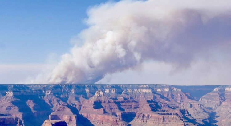 Los incendios forestales del norte de Arizona perjudican la economía turística del área del Gran Cañón