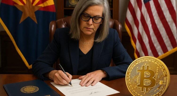 Arizona: La gobernadora dice no al proyecto de reserva Bitcoin por tercera vez
