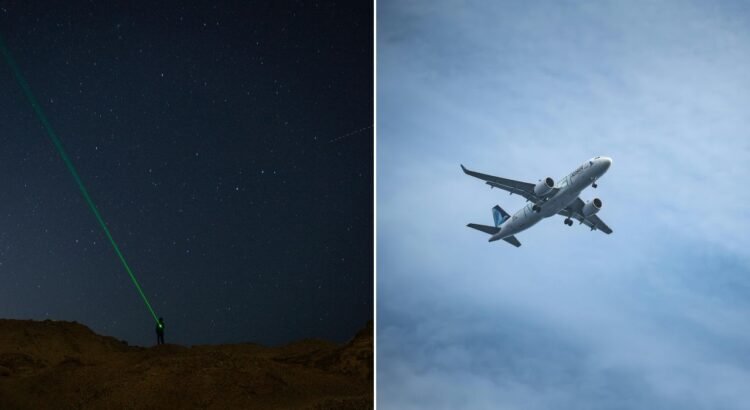 En 2025, se dispararon luces láser contra aviones en Arizona más de 300 veces.