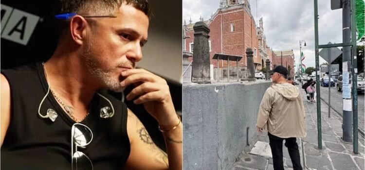 Alejandro Sanz pasea por las calles de Puebla y nadie lo reconoce