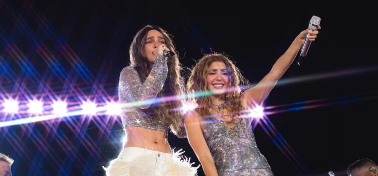 Shakira invita a Belinda a cantar ‘Día de enero’ en concierto en México