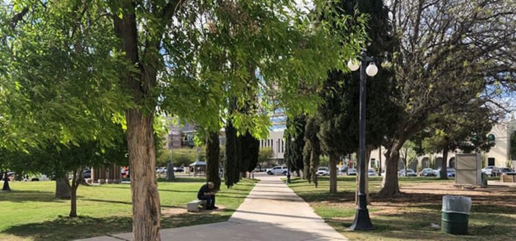 Parque de la Armería cerrado por renovaciones