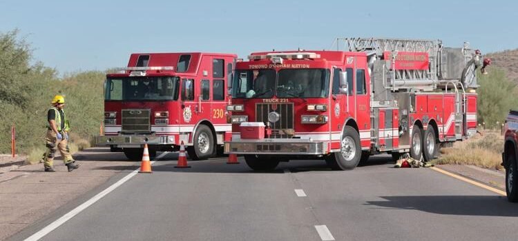 Un muerto y varios heridos en un accidente de vuelco en la Interestatal 19