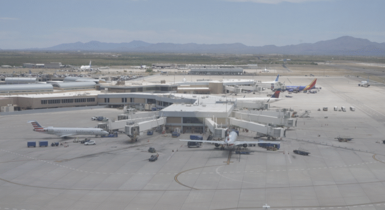Retrasos en vuelos en el Aeropuerto Internacional de Tucson
