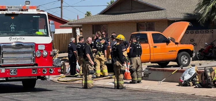 Bomberos de Tucson se une a equipos de EE. UU. y México en entrenamiento de rescate en trincheras